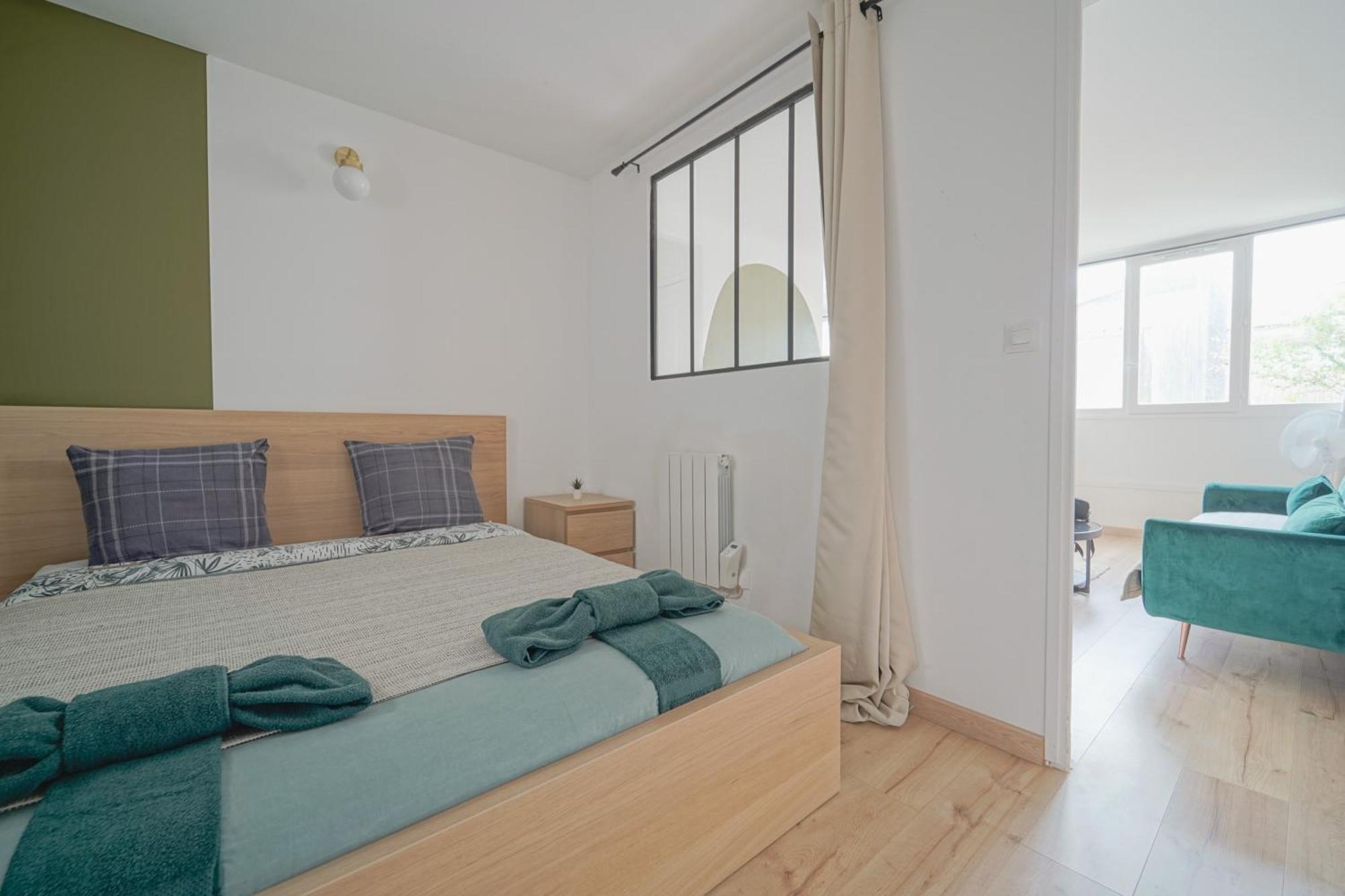 Complete 1Br With Balcony Only 5 Min. On Foot To Metro By Doorman Apartment Saint-Ouen  Exterior foto